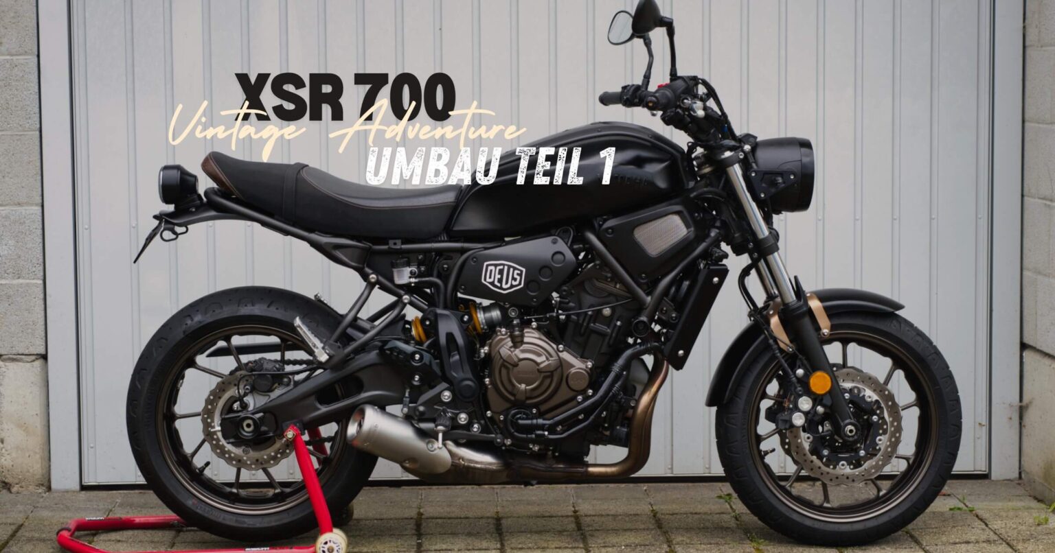 XSR 700 Vintage Adventurebike Projekt Teil 1