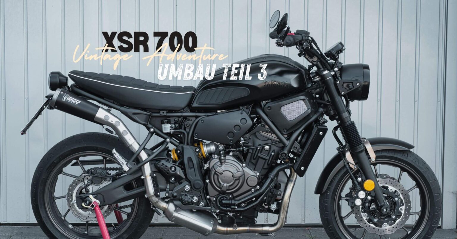 XSR 700 Vintage Adventurebike Projekt Teil 3
