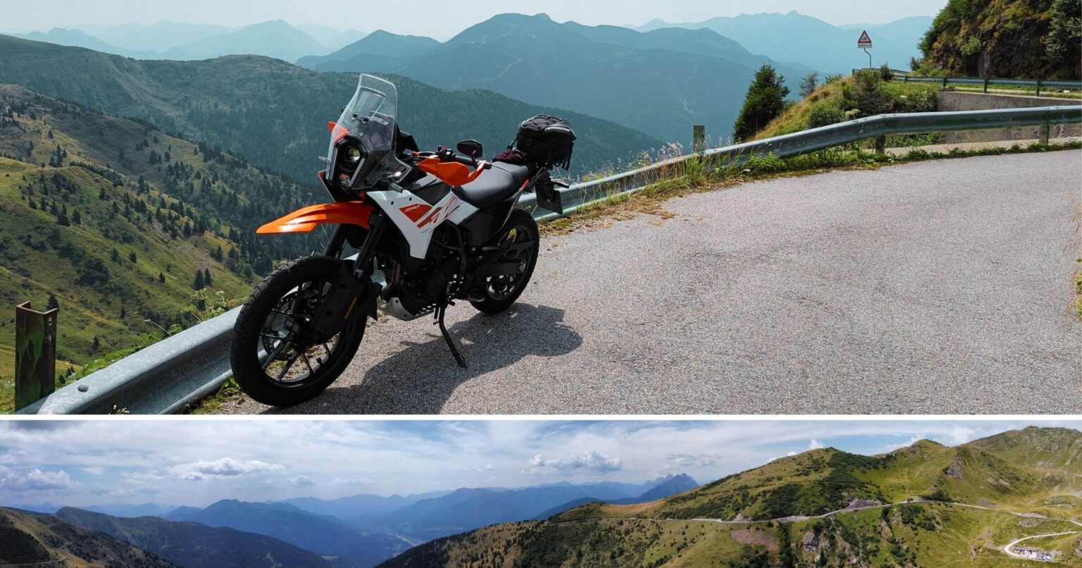 Motorrad Tour italienische Alpen Strada Panoramica delle vette